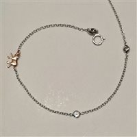 Bracciale Fanton Gioielli Donna BRACCIALI ORO in Oro bianco Cubic Zirconia TW5_52 - TW5_52